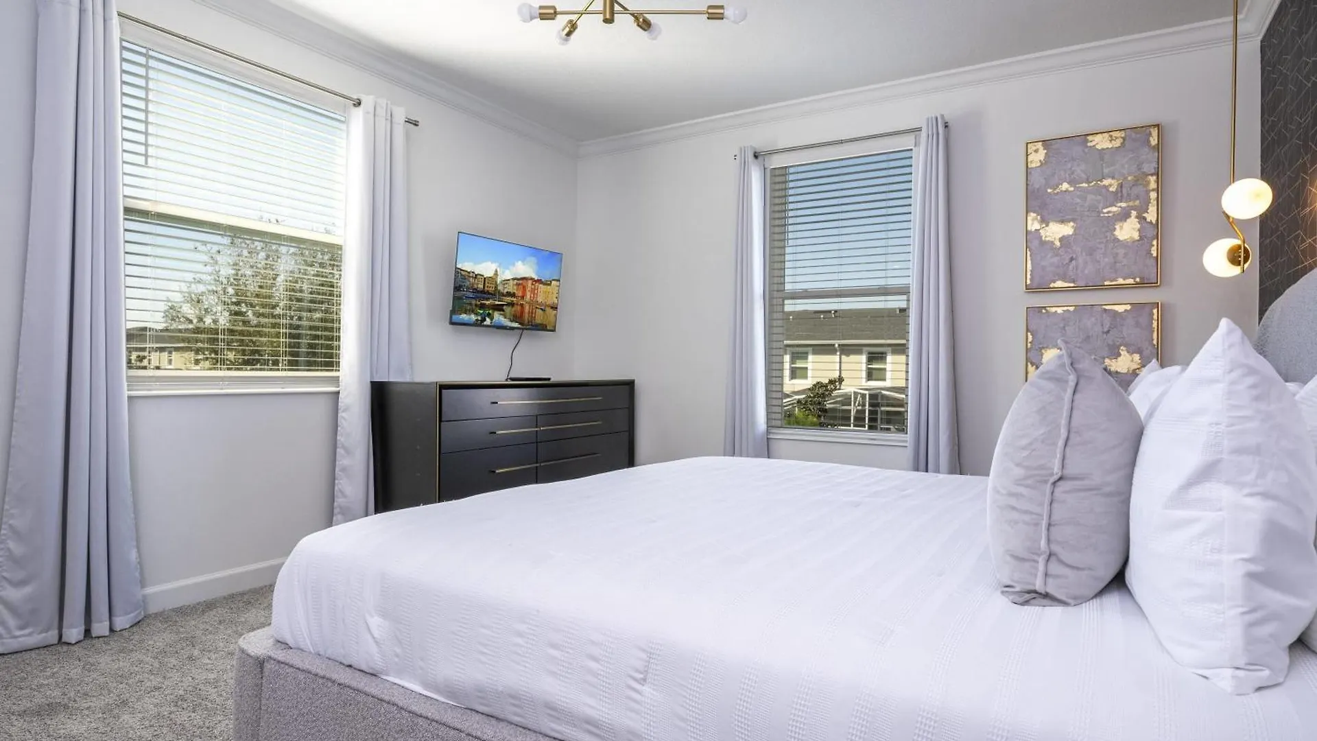 펜션 Stunning 5bd Private Pool & Waterpark @ Champions Gate 8913 *