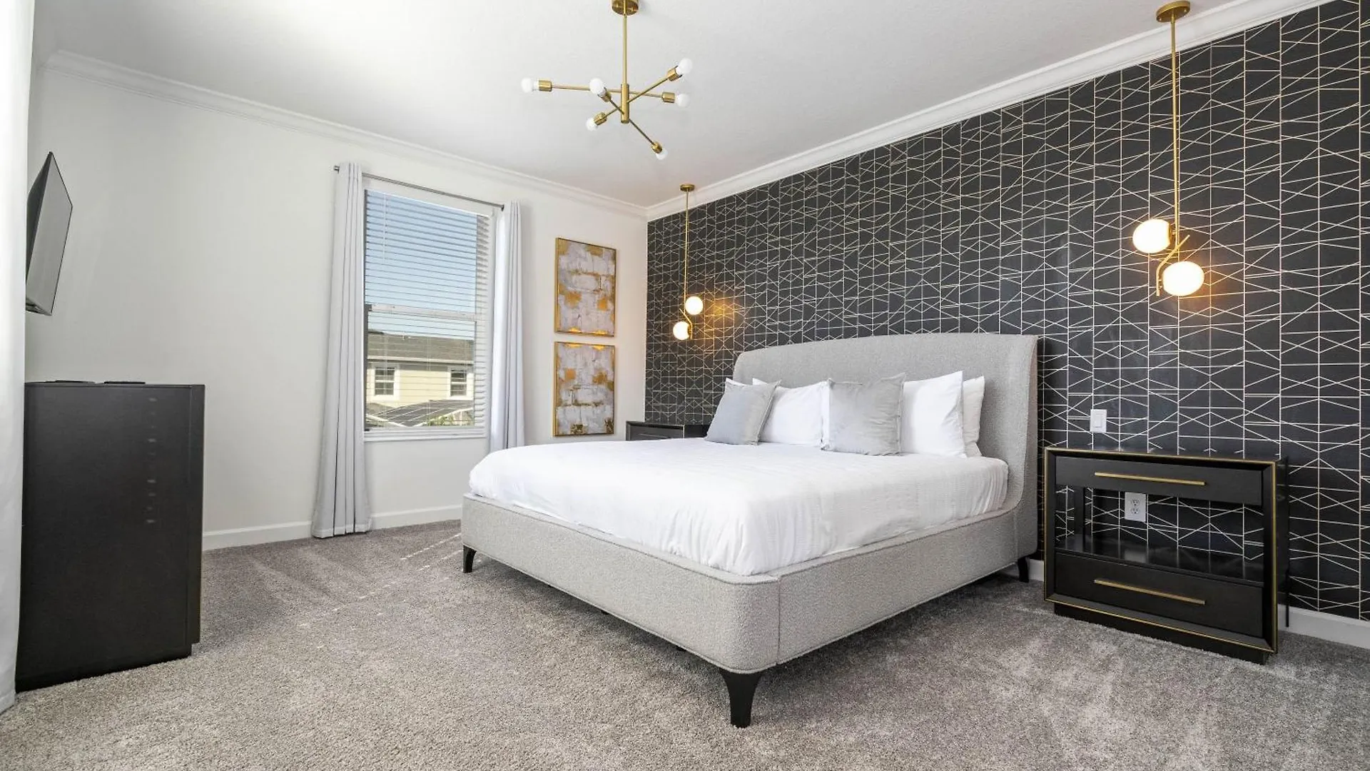 펜션 Stunning 5bd Private Pool & Waterpark @ Champions Gate 8913 *