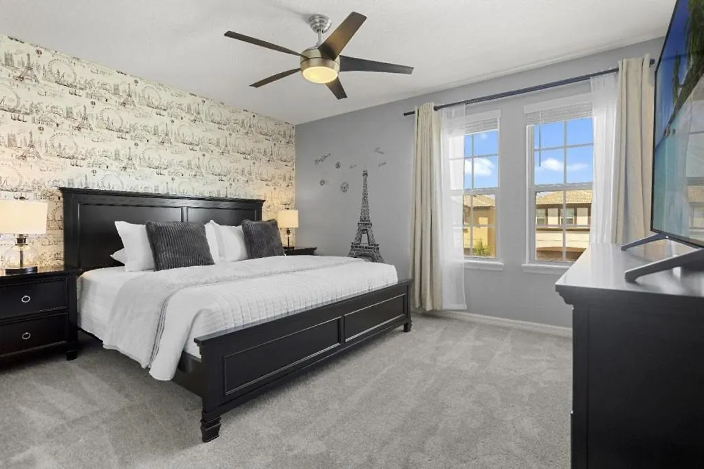 8 Bedroom- 6 Bathroom Windsor At Westside 8904bc * Kissimmee