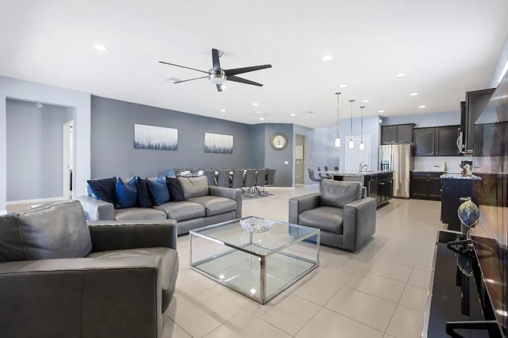 8 Bedroom- 6 Bathroom Windsor At Westside 8904bc * Kissimmee