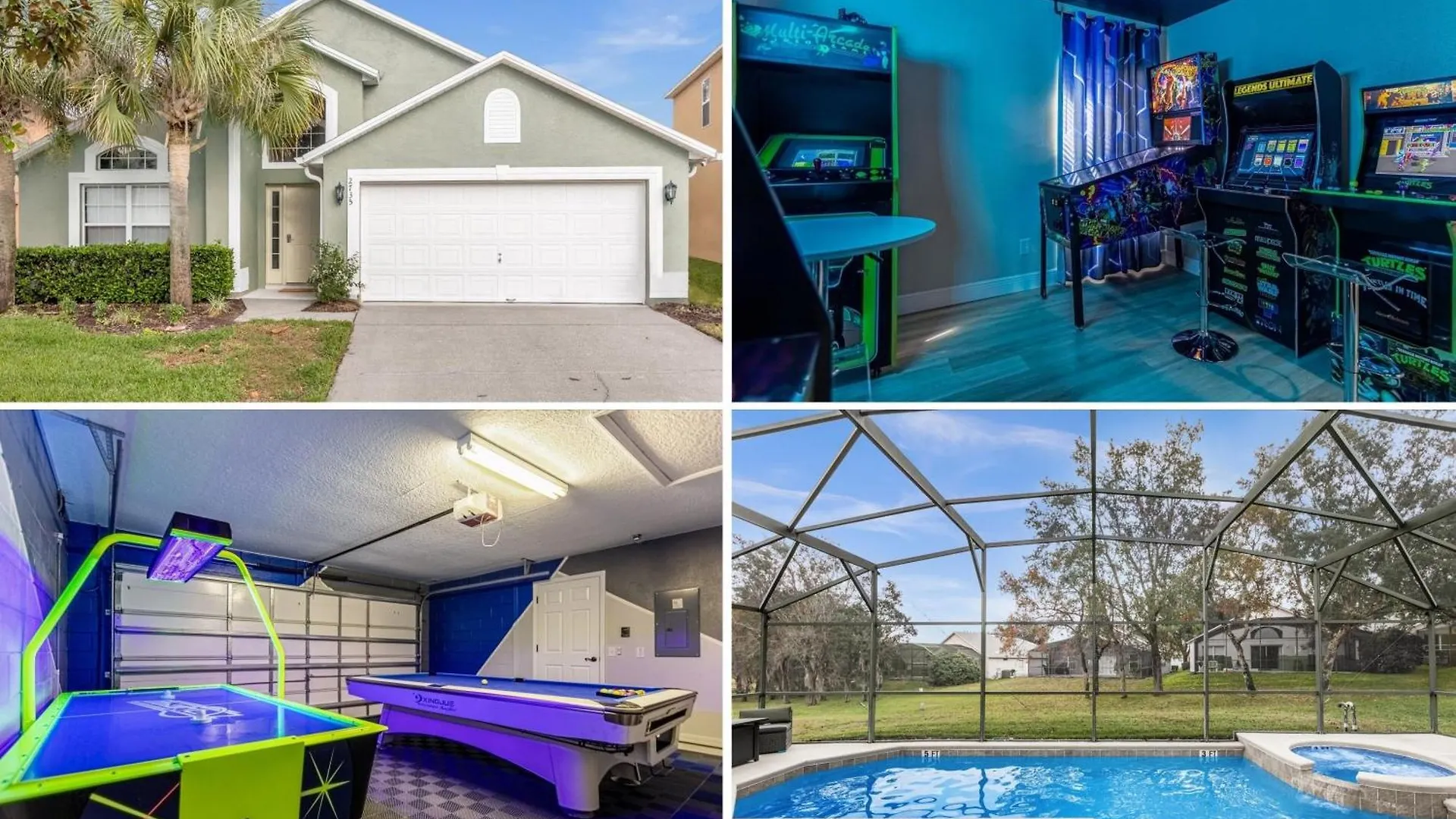 4 Bedrooms- 3 Bathrooms- Emerald Island 2735 Lk