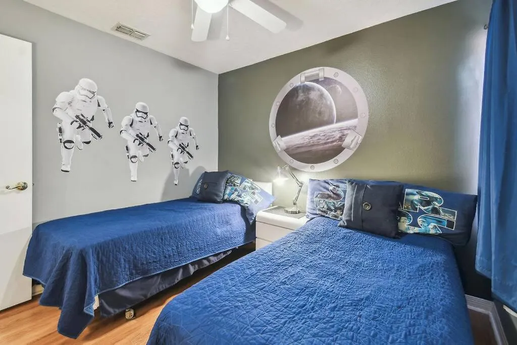 Fabulous New Decor, Near Dis, Fireplace, Star Wars Children's Br, Next To Pool, Rates!