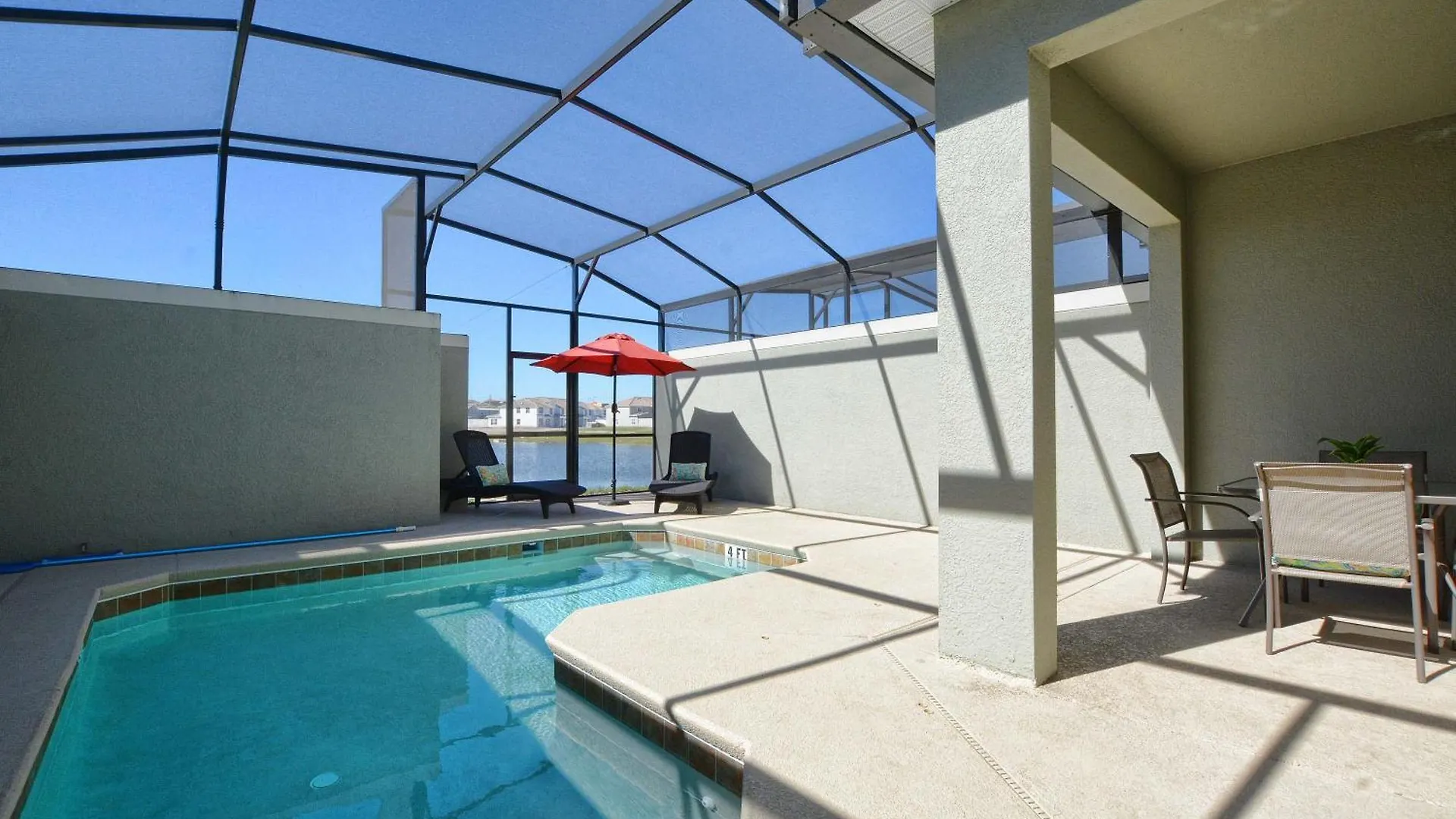 Storey Lake-4 Bedroom Townhome W/splashpool-1633st Nyaraló Kissimmee