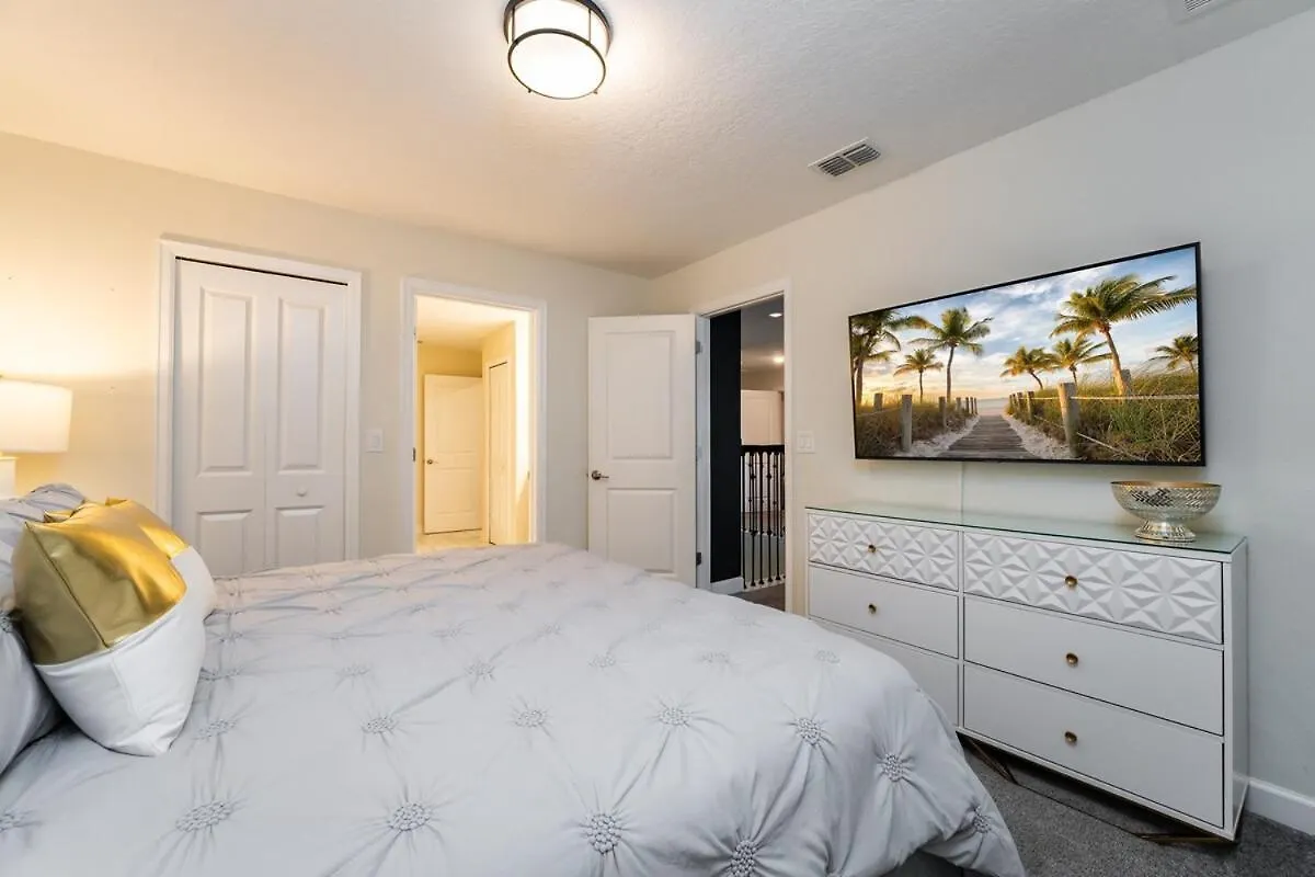 Vila Spacious 8br By World W Private Pool Kissimmee