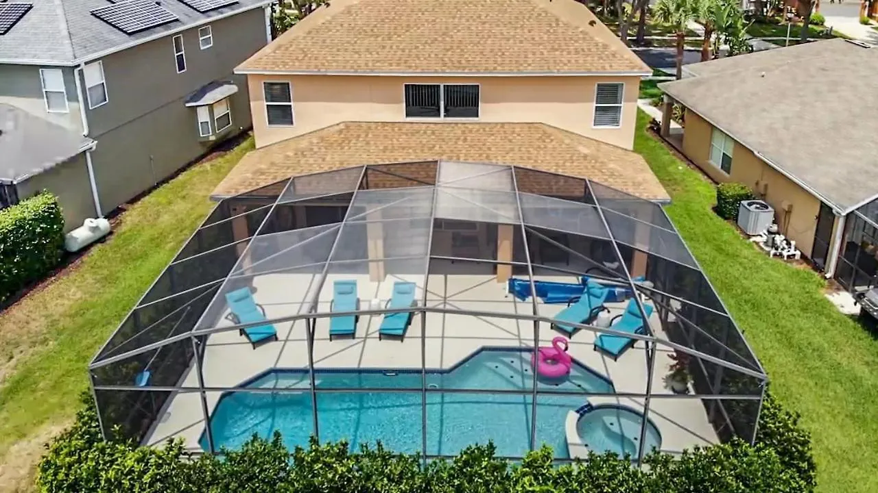Beautiful 7 Bed Family Pool With Game Room-8510phd Casa vacanze Kissimmee