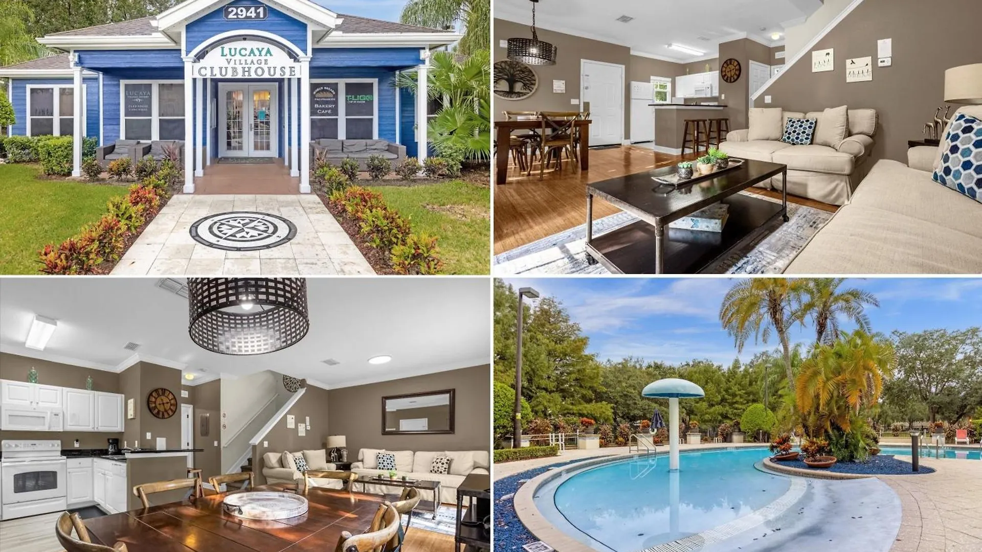 4 Bedrooms - 3 Bathrooms - Lucaya Village 1-105 Holiday home Kissimmee