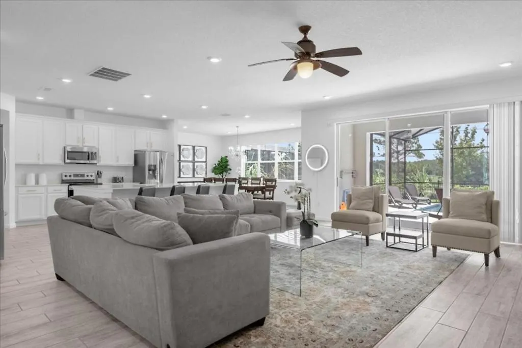 9 Bedrooms- 7 Bathrooms- Vernda Palms 2493 Sd בית נופש *