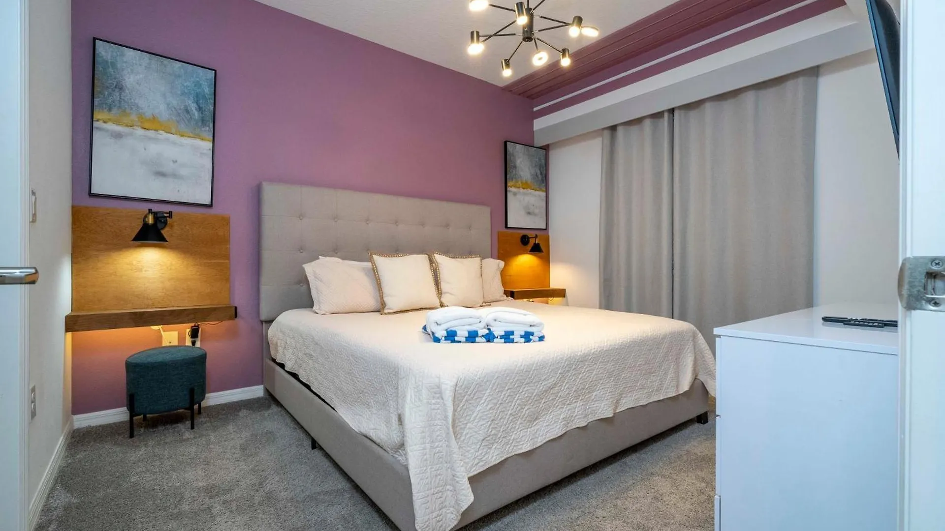 Apartamento Stylish 2-br Sleeps 7 Near Magic Kissimmee
