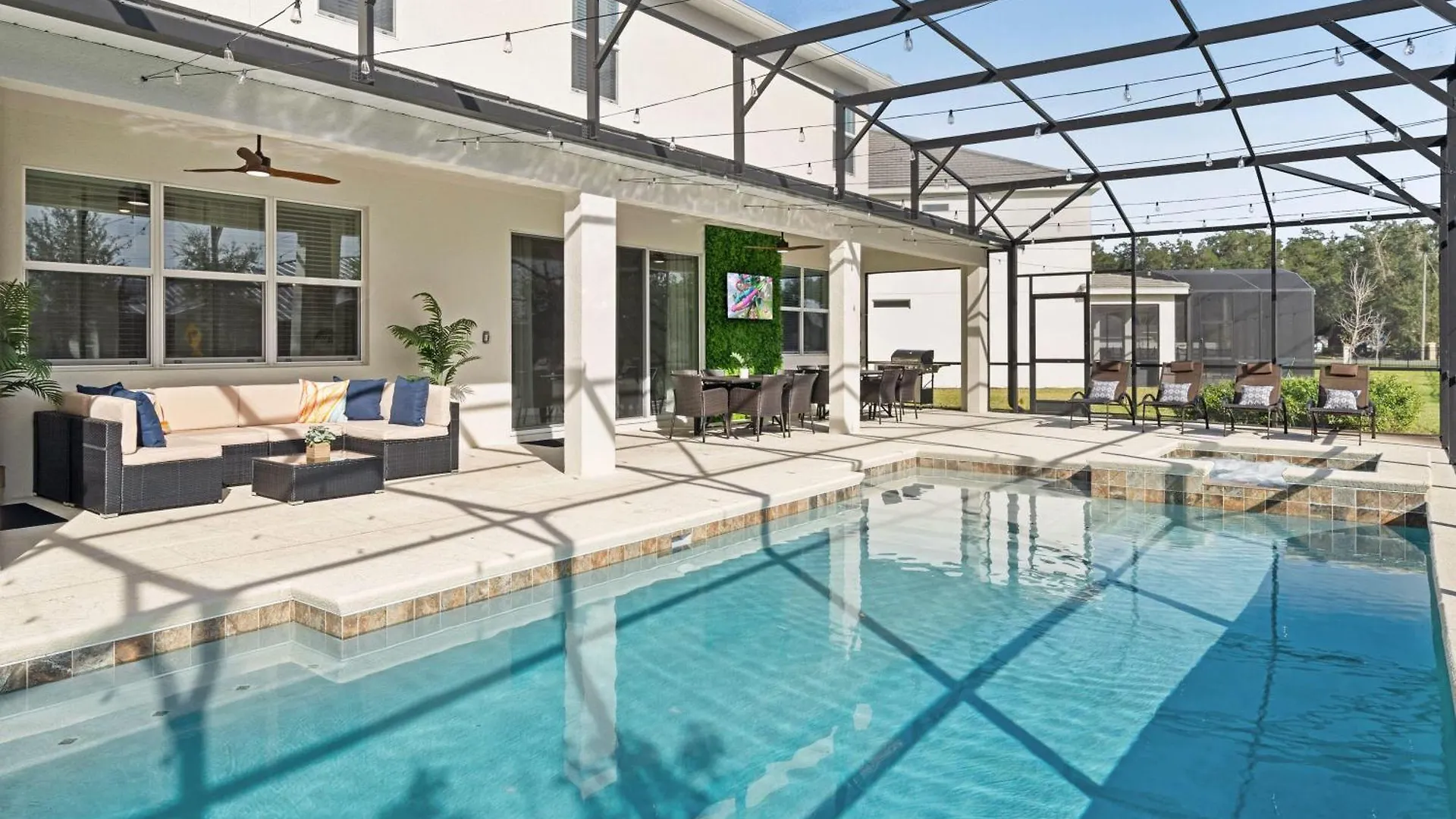 Luxury Family With Private Pool Hot Tub Cinema & Games Kissimmee