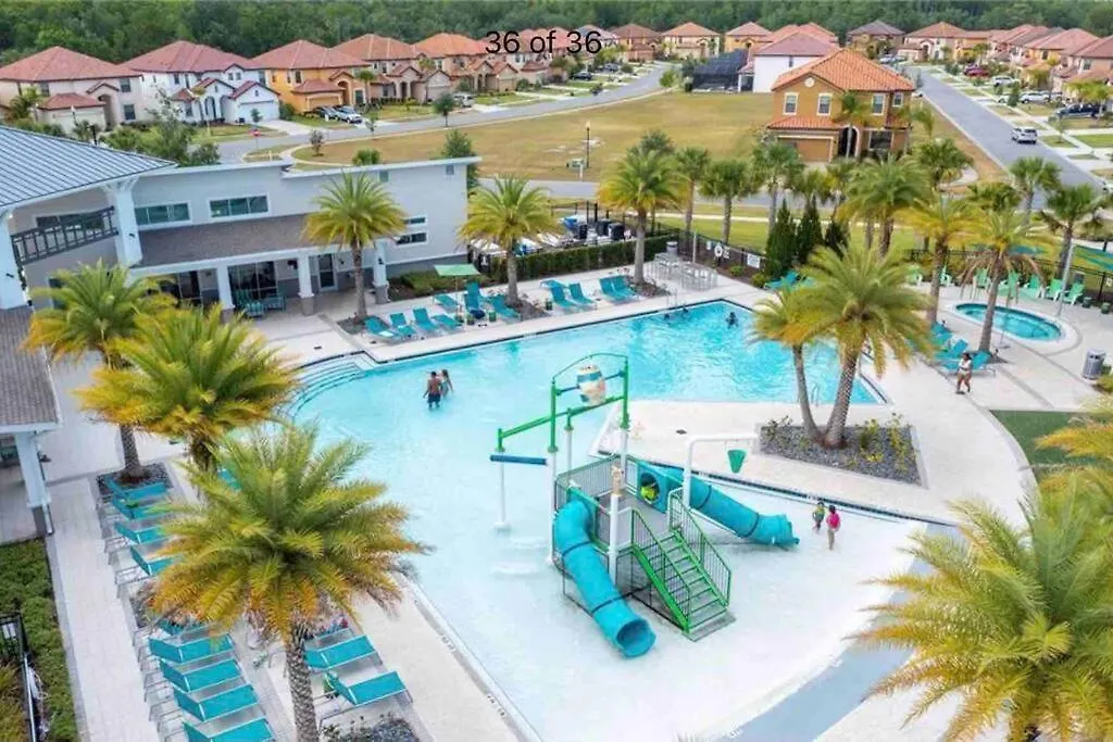 Elegant 4 Bedroom Getaway, Pvt Heated Pool, Spa, Game Room, Secure Gated Community-club House, Perfect Dream Vacation! 펜션 키시미