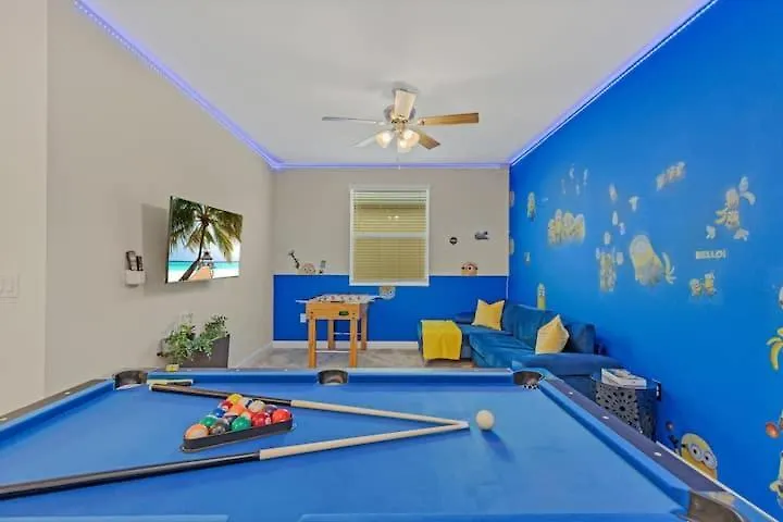 Family Friendly 6bd - Themed - Pool & Kissimmee