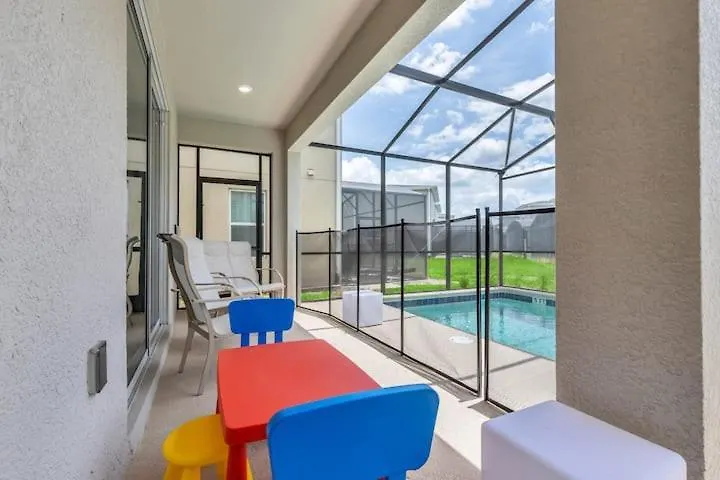 Holiday home Family Friendly 6bd - Themed - Pool & Kissimmee