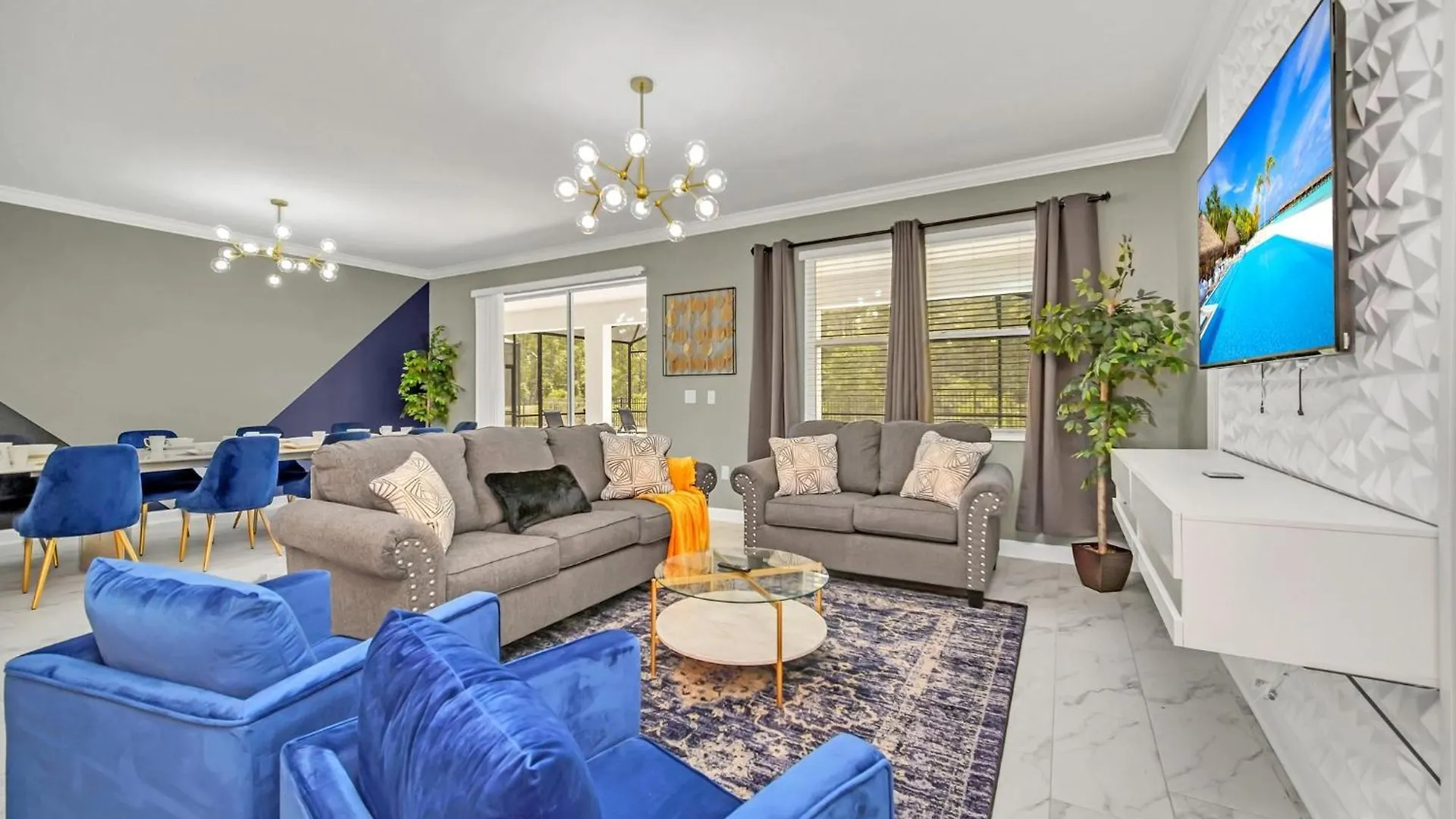 Semesterbostad Themed 9bed/5bath With Free Amenities *