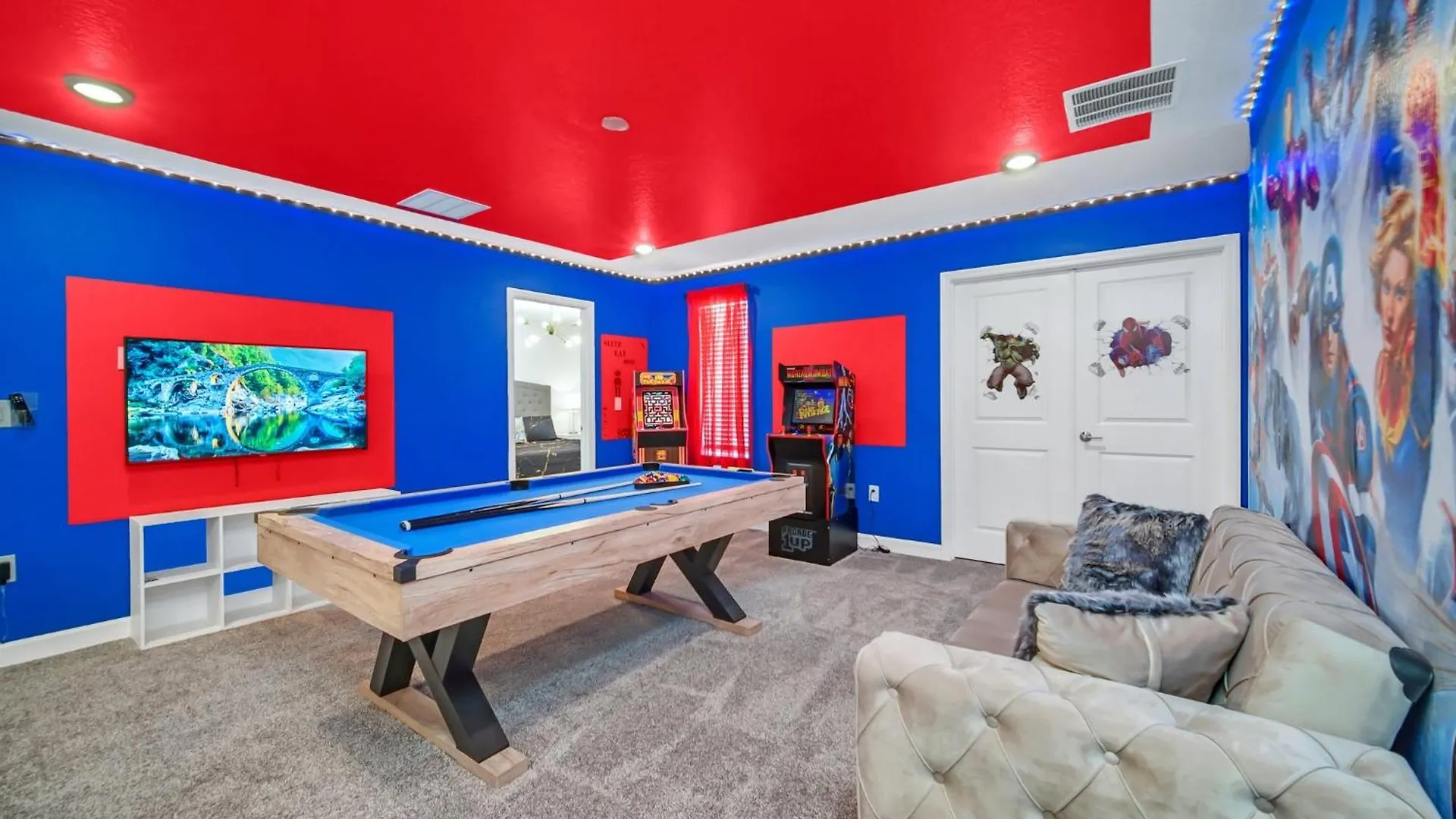 Semesterbostad Themed 9bed/5bath With Free Amenities *