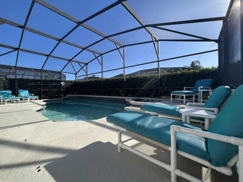 Four Bed Pool/spa Home-windsor Palms Vila Kissimmee