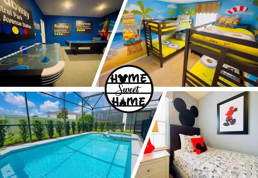 Near Themed Luxury 5bd Private Pool *