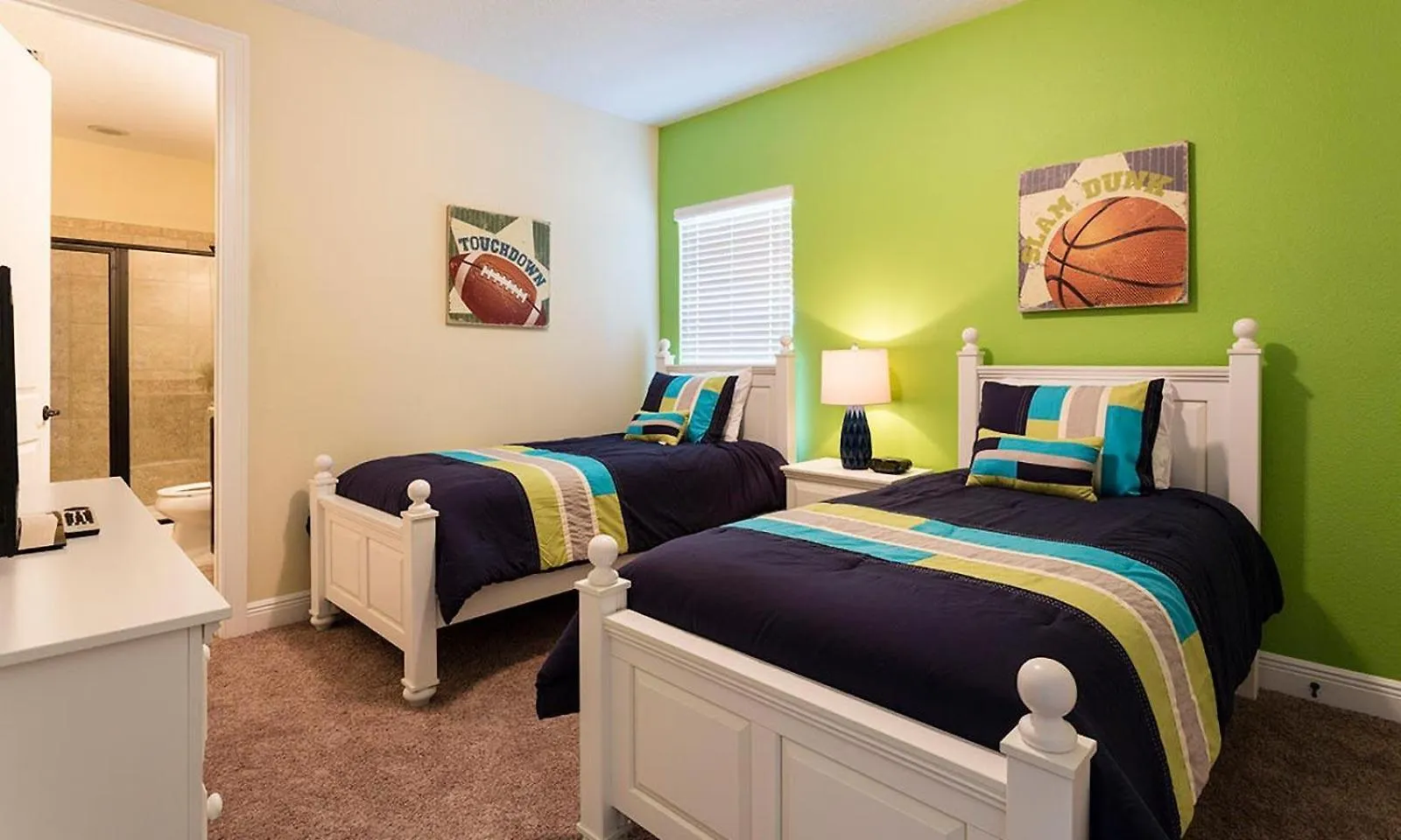 Vakantiehuis Sleek 5 Bdrm With Theater At Reunion Kissimmee