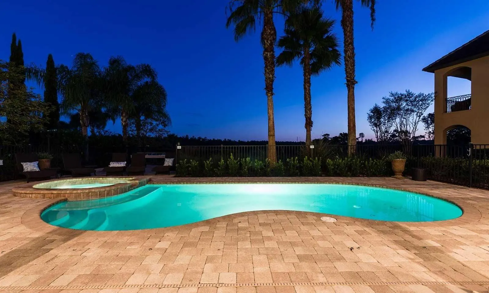 Nyaraló Upscale 7 Bdrm Oasis With Theater At Reunion Kissimmee