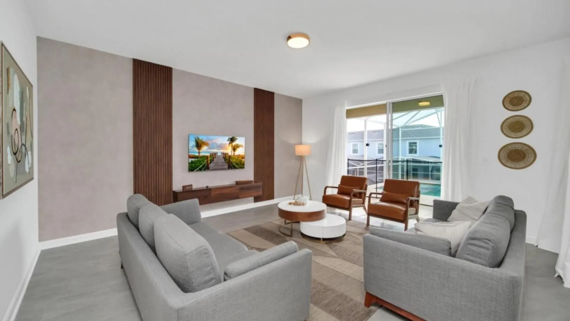 Modern And Elegant 6 Bedroom Retreat 6374 Villa Kissimmee