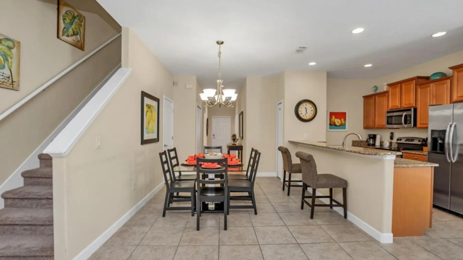 Luxury 5 Star On Paradise Palms Resortminutes From World Orlando Townhome 5502 Villa