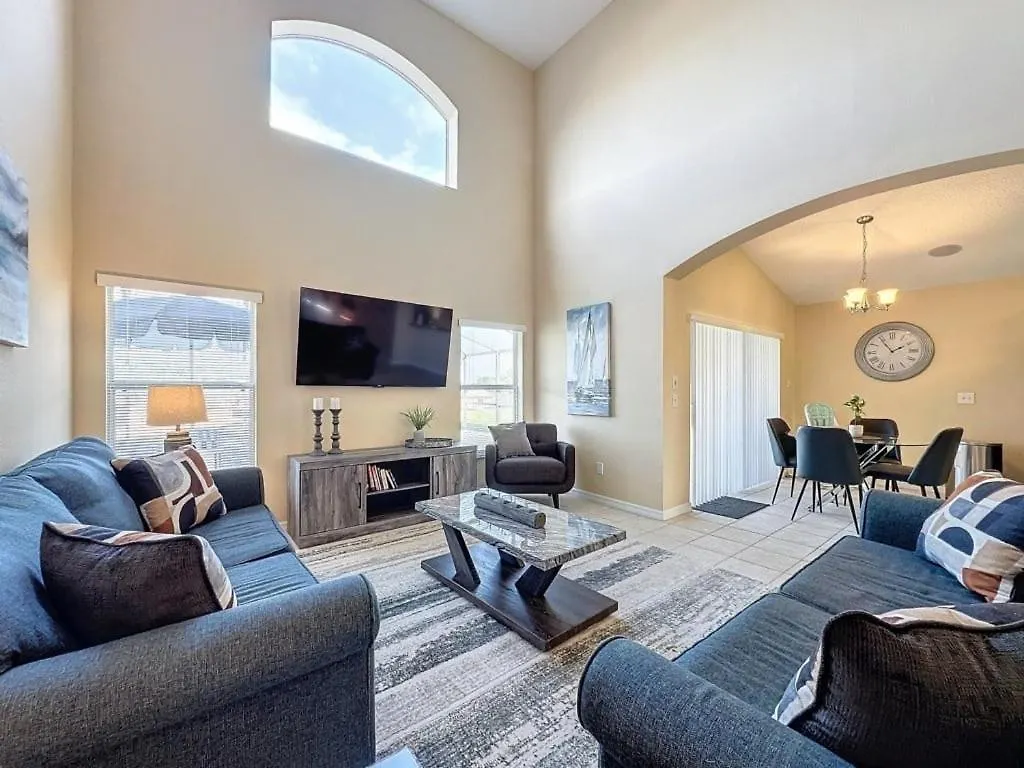 Emerald Island Four Bed Pool Close To Kissimmee