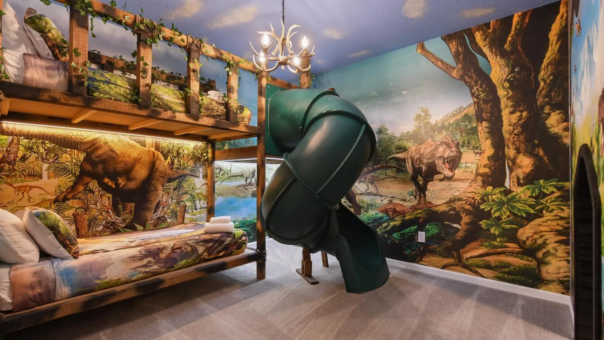 New Themed 12br Pool/spa/game/tiki Bar 別荘 キシミー