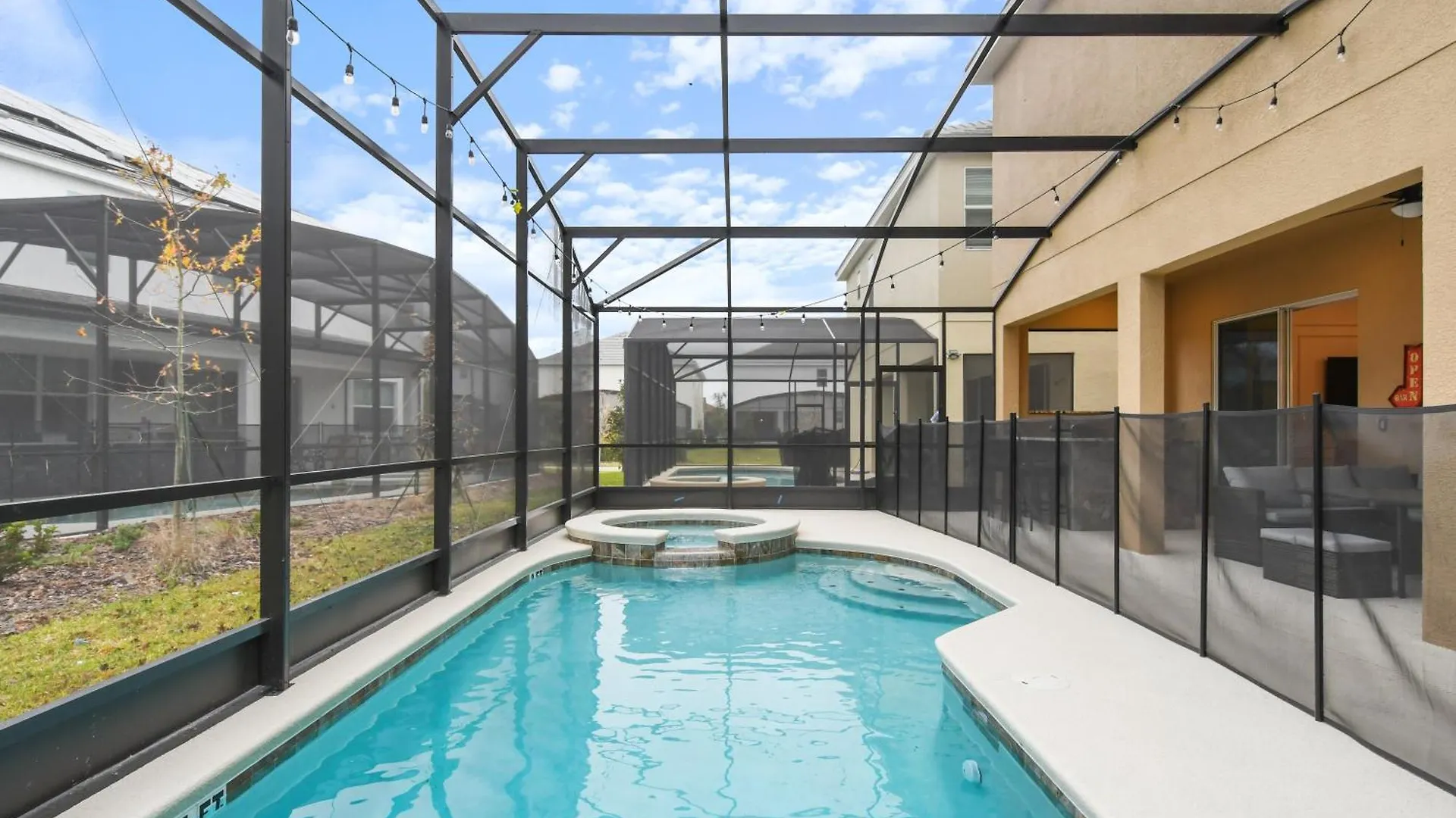 New Themed 12br Pool/spa/game/tiki Bar 別荘 キシミー