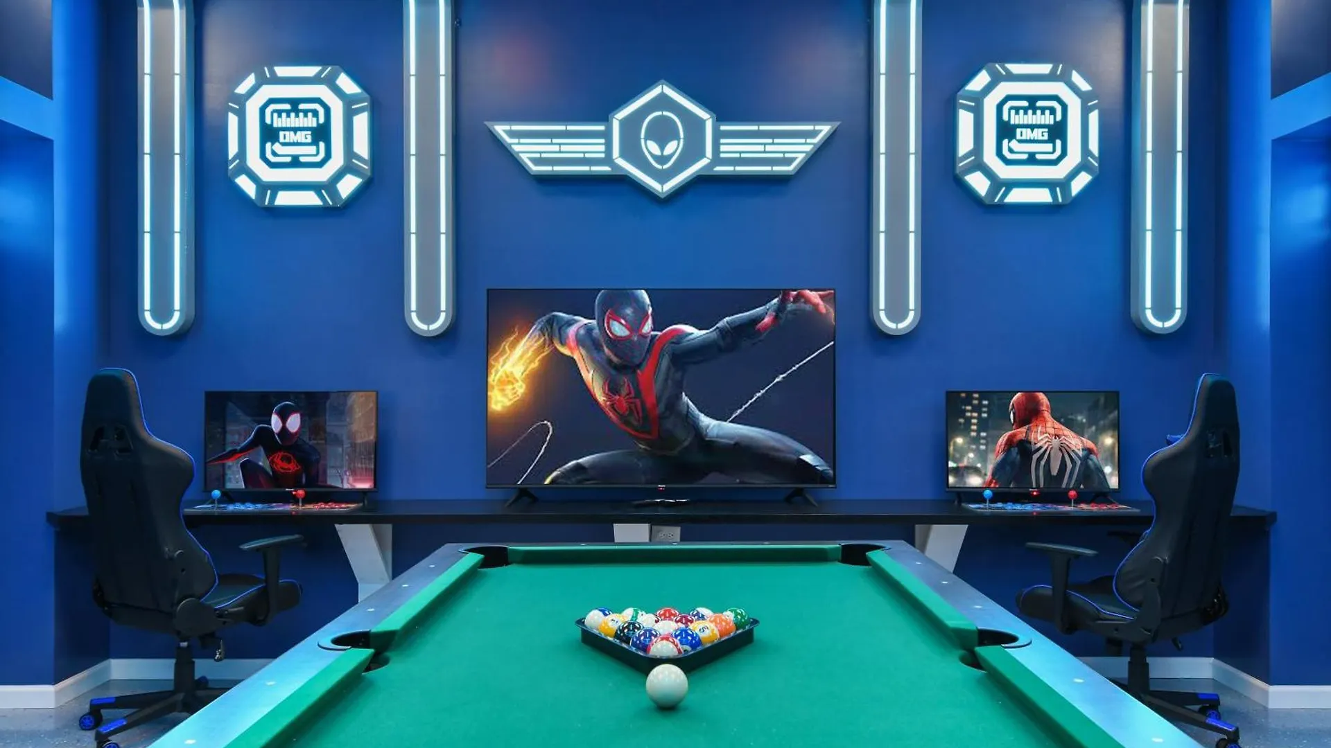 Spacious 12br Themed Pool/spa/bbq/game
