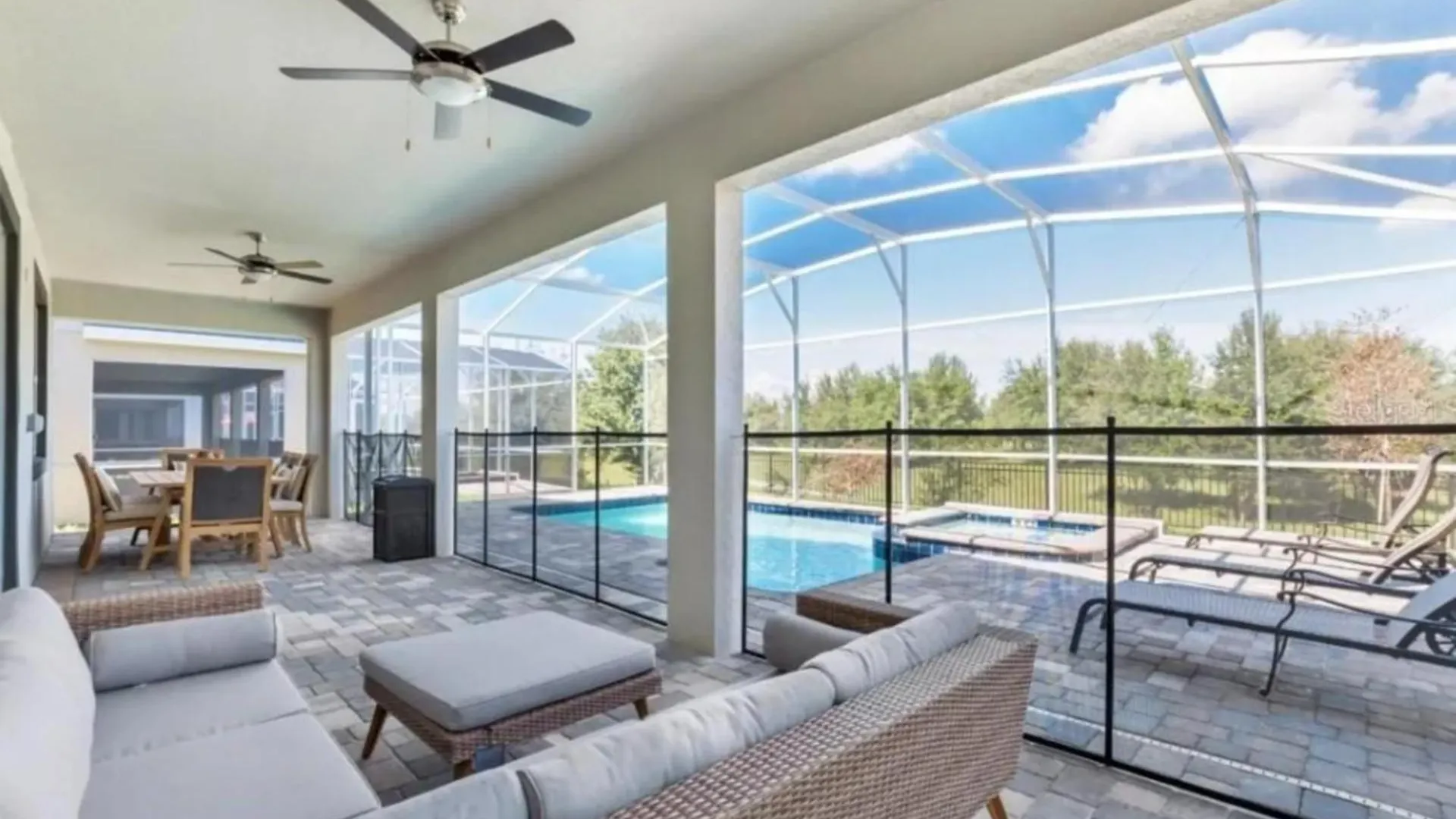 Spacious 8 Bedroom In Orlando6665 Villa Kissimmee