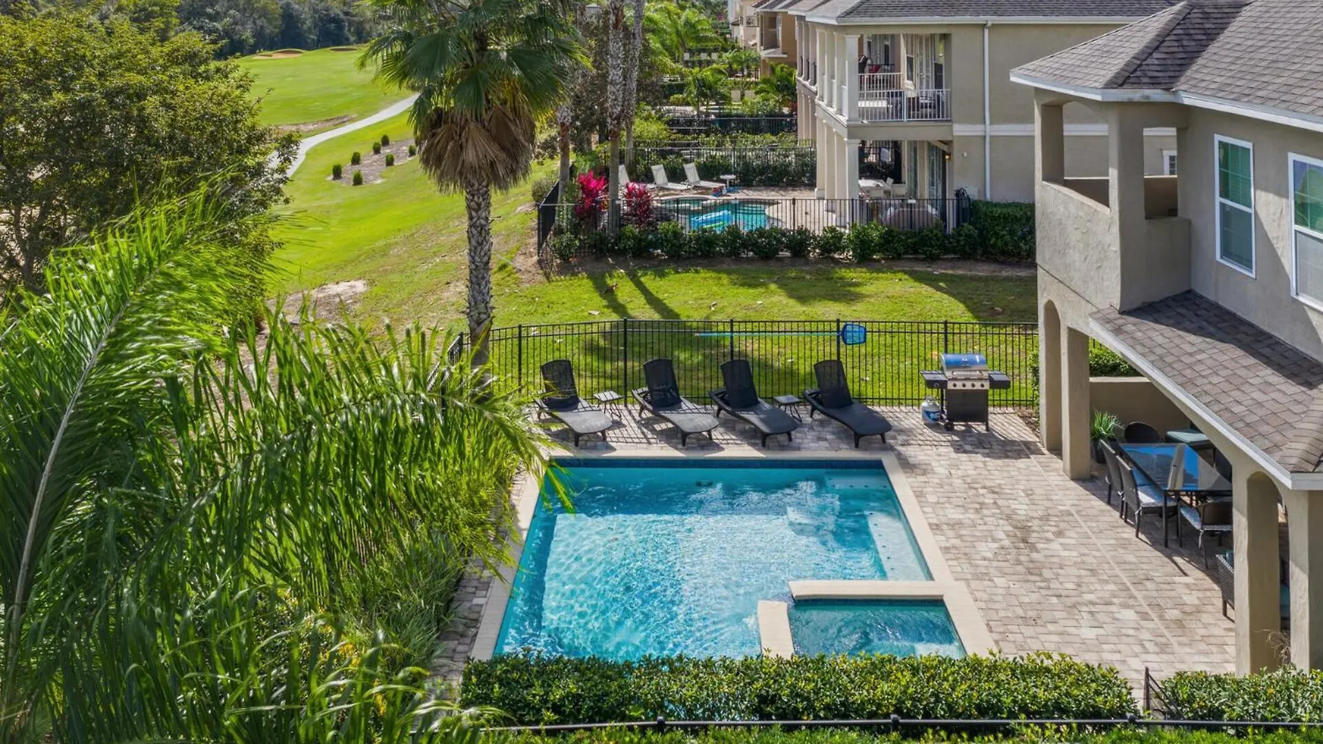 Luxury Townhome With Pool On Reunion And Orlando Townhome 5215 *