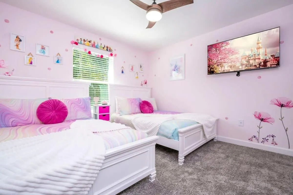 4bd Private Pool W Free Waterpark & Close