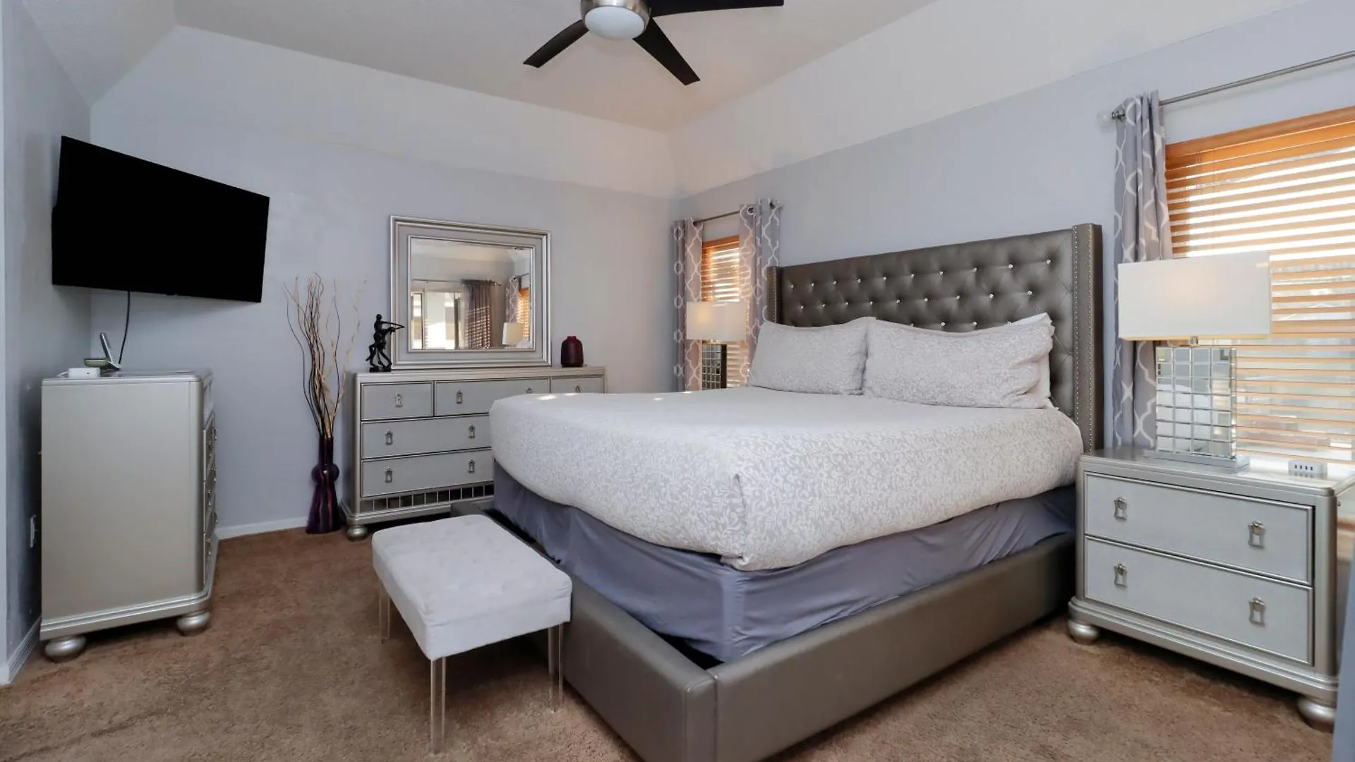 Villa South Facing Pool With View - Hot Tub - Berkley Gated - Nr *