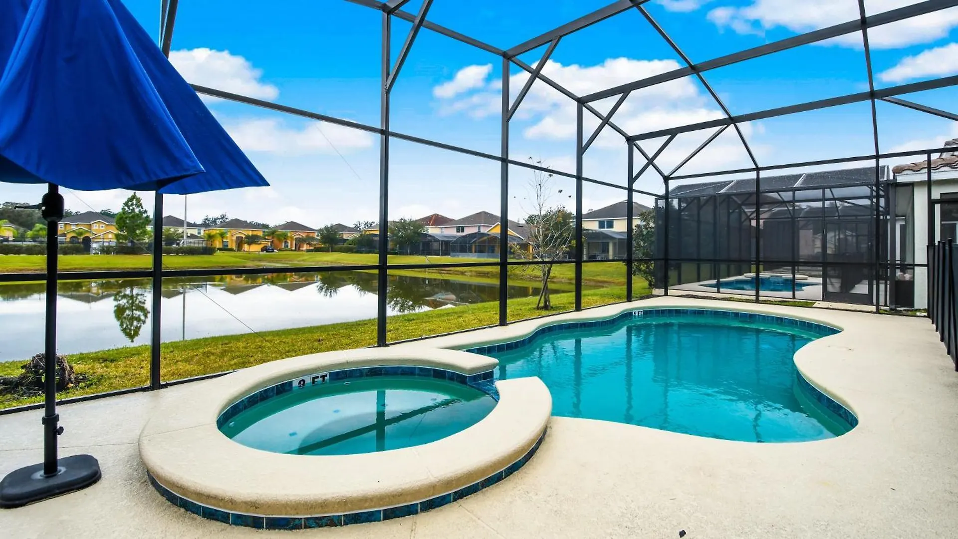 Veranda Palms Lakeview 6br Pool Spa,