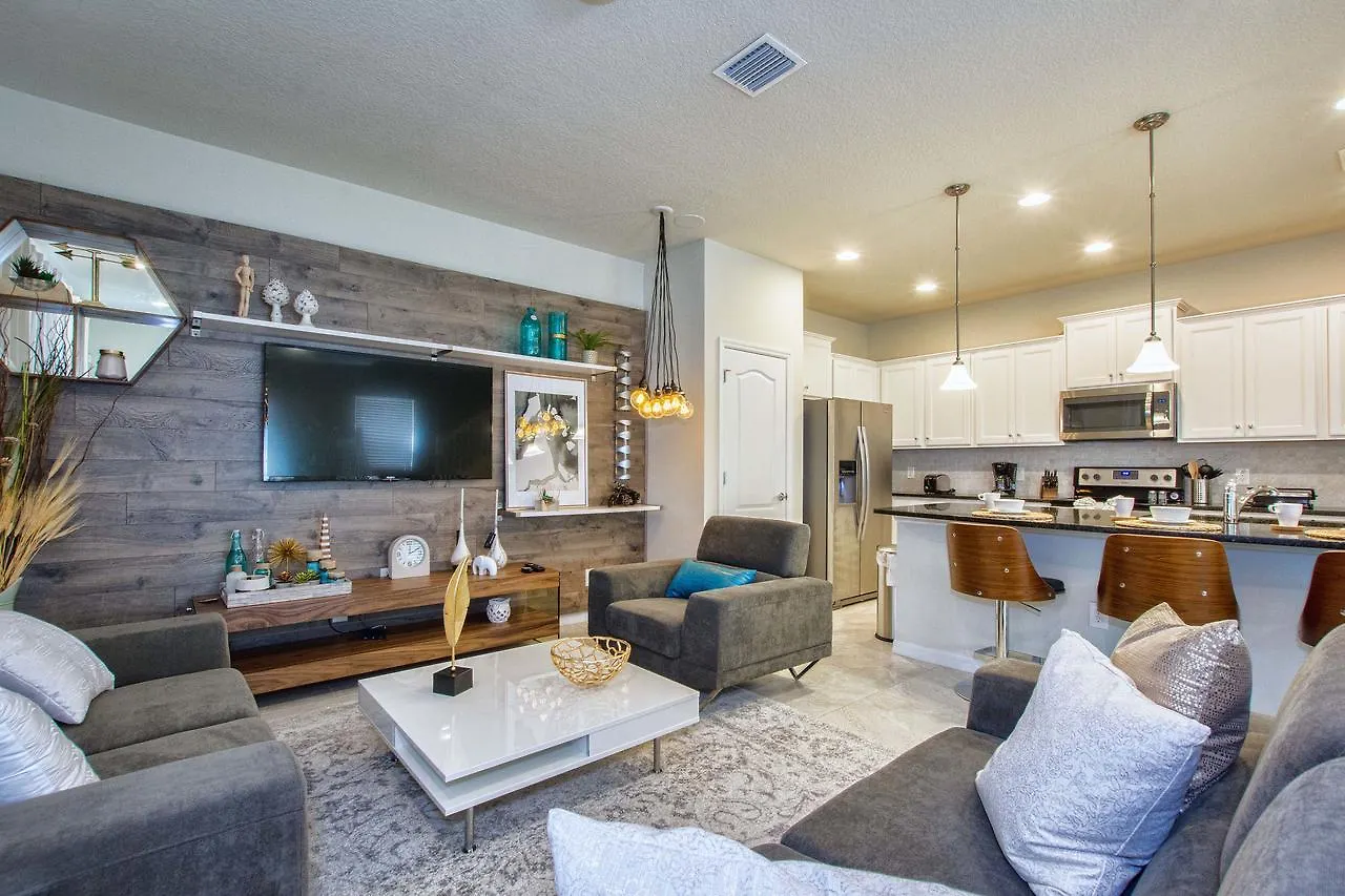 ヴィラ Windsor-5 Bed Townhouse W/splashpool-3808ww *