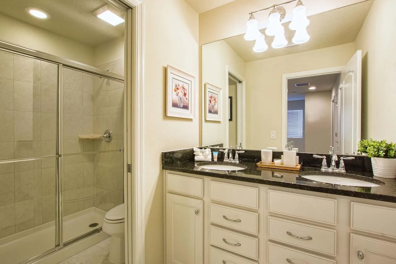 Windsor-5 Bed Townhouse W/splashpool-3808ww * オーランド