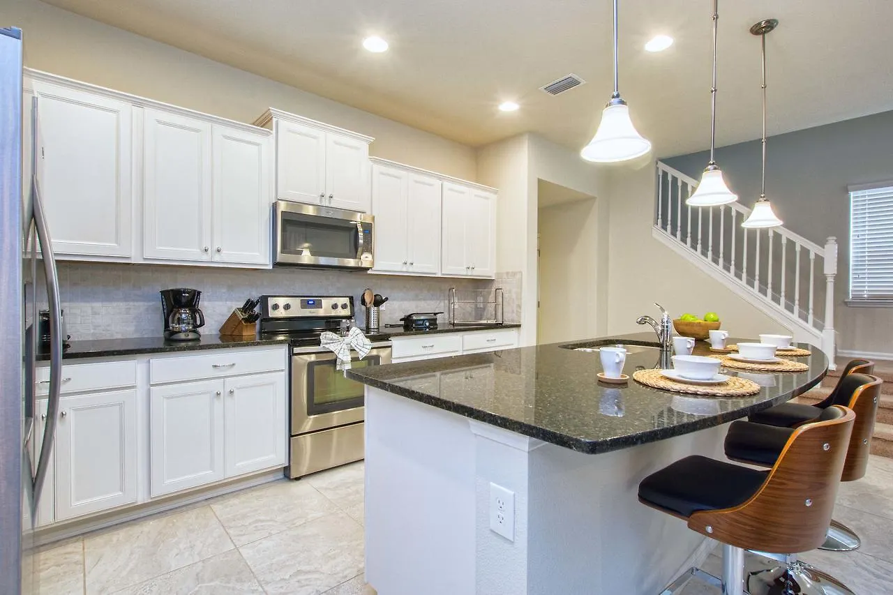 Windsor-5 Bed Townhouse W/splashpool-3808ww オーランド