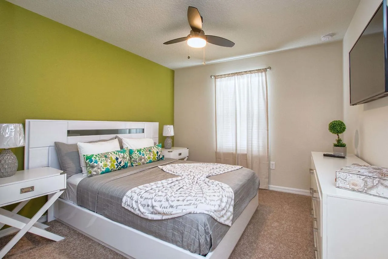 ヴィラ Windsor-5 Bed Townhouse W/splashpool-3808ww オーランド