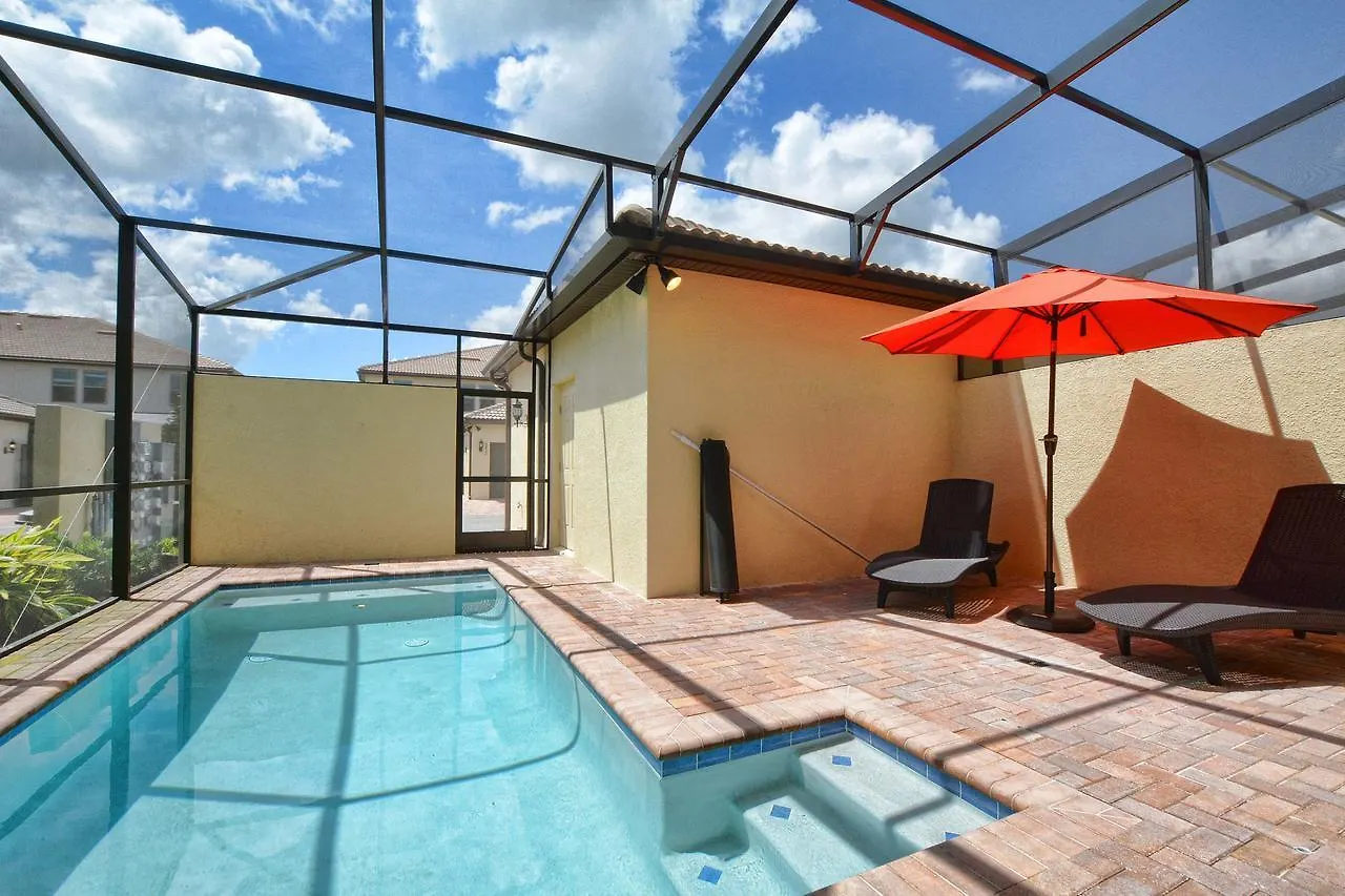 Windsor-5 Bed Townhouse W/splashpool-3808ww * オーランド