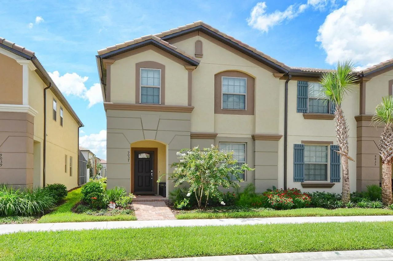 ヴィラ Windsor-5 Bed Townhouse W/splashpool-3808ww オーランド
