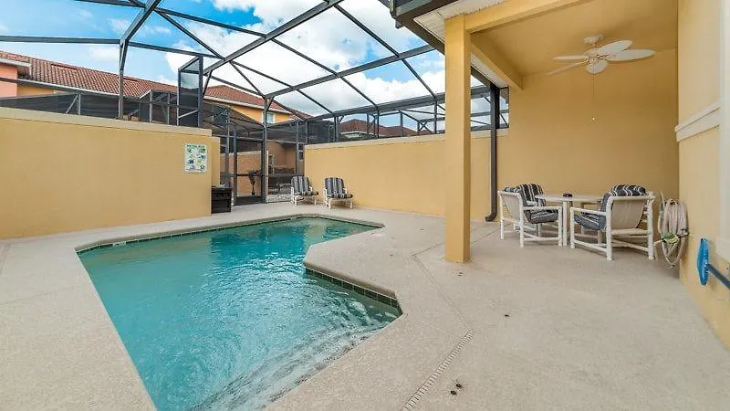 Сasa de vacaciones 4 Bedroom 3 Bath Town With Pool In Paradise Palms Orlando