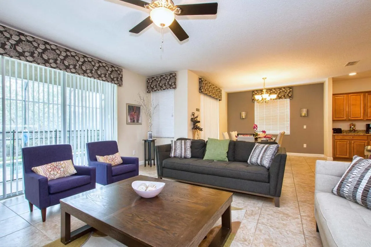 Paradise Palms- 6 Bedroom Pool Home-3118pp