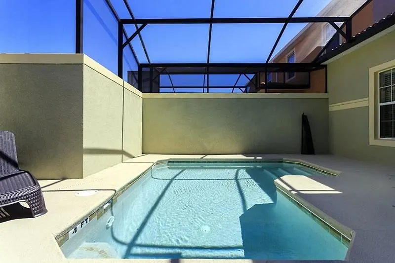 Villa Paradise Palms- 5 Bed Townhome W/splashpool-3217pp *
