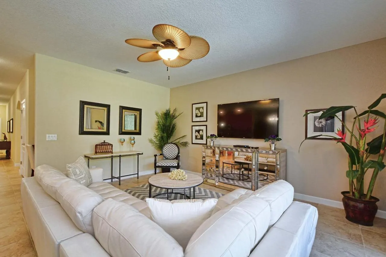 펜션 Paradise Palms-5 Bedrooms W/pool-3511pp 올랜도