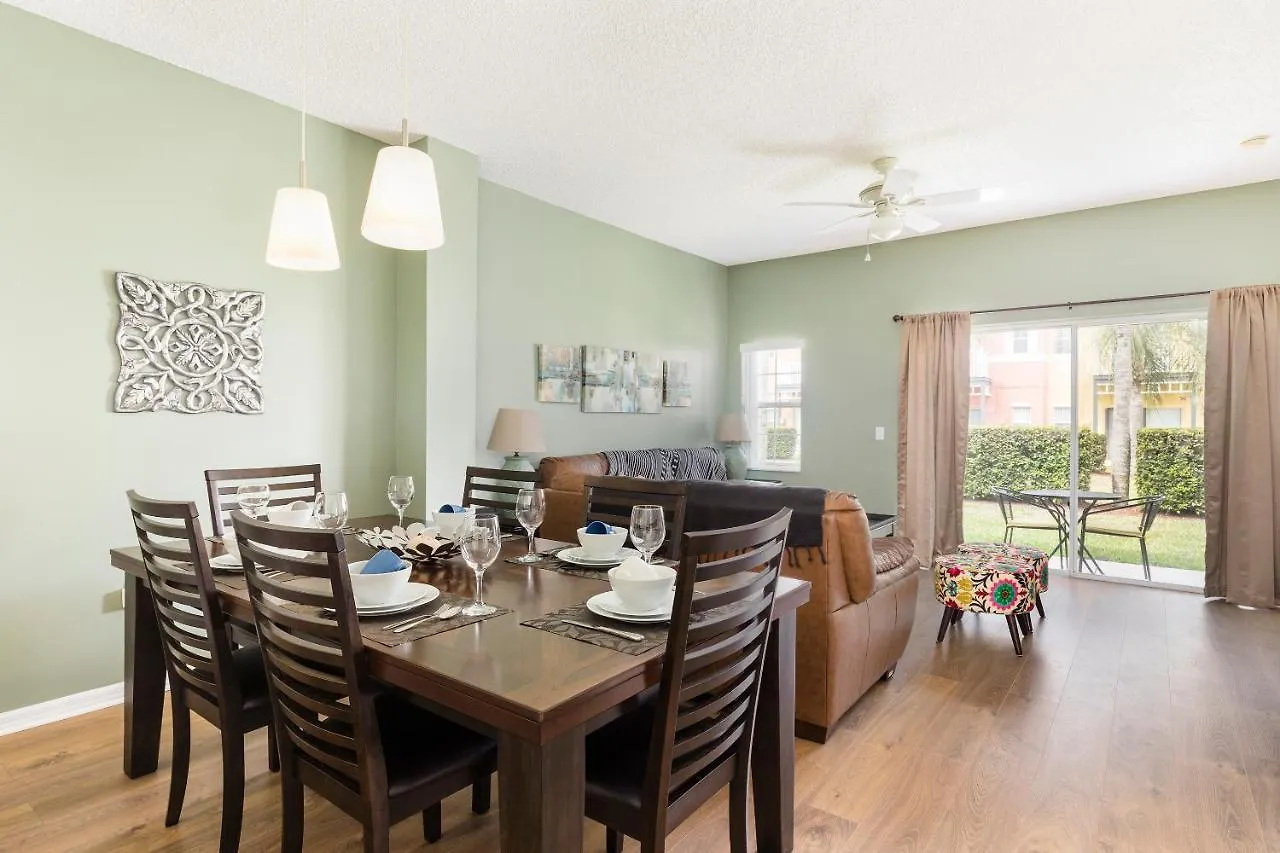 Comfortable Vacation Townhouse With Balcony Lb0967 * Orlando