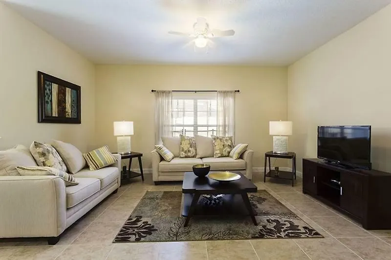 Paradise Palms- 5 Bed Townhome W/splashpool-3217pp Villa