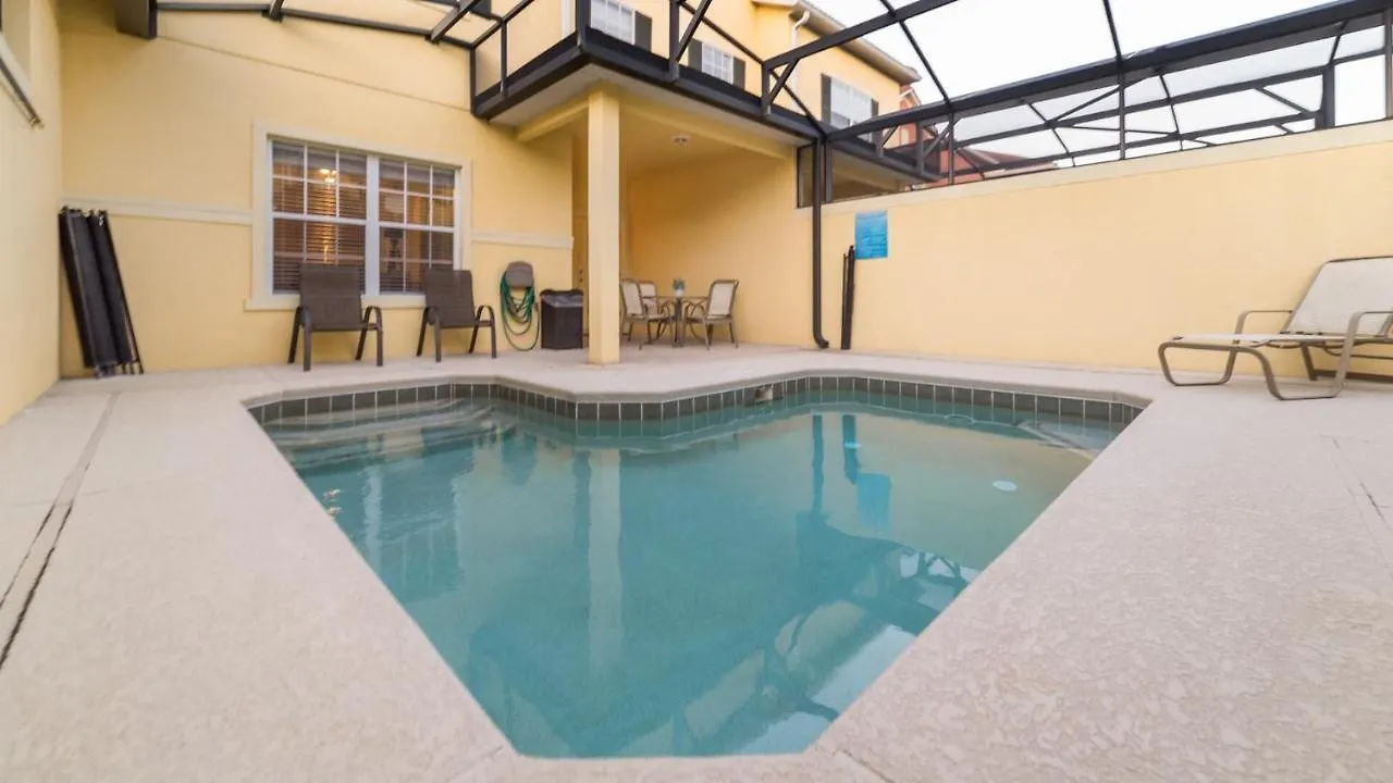 Luxury 4 Bedroom Townhome On Paradise Palms Resort, Orlando Townhome 3272