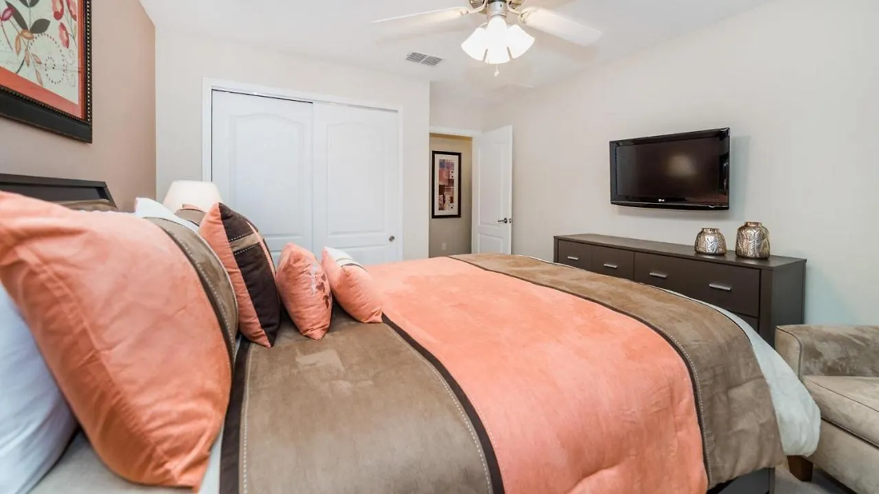 ヴィラ Luxury 4 Bedroom Townhome On Paradise Palms Resort, Orlando Townhome 3272