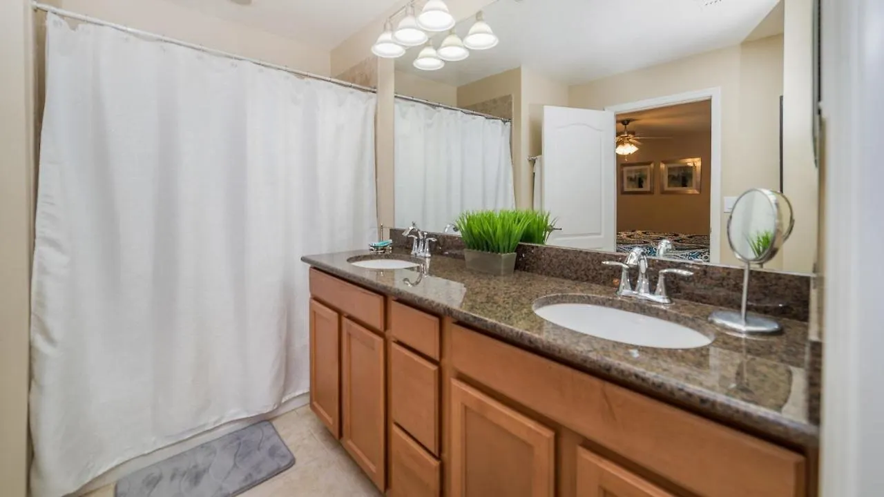 Luxury 4 Bedroom Townhome On Paradise Palms Resort, Orlando Townhome 3272 *