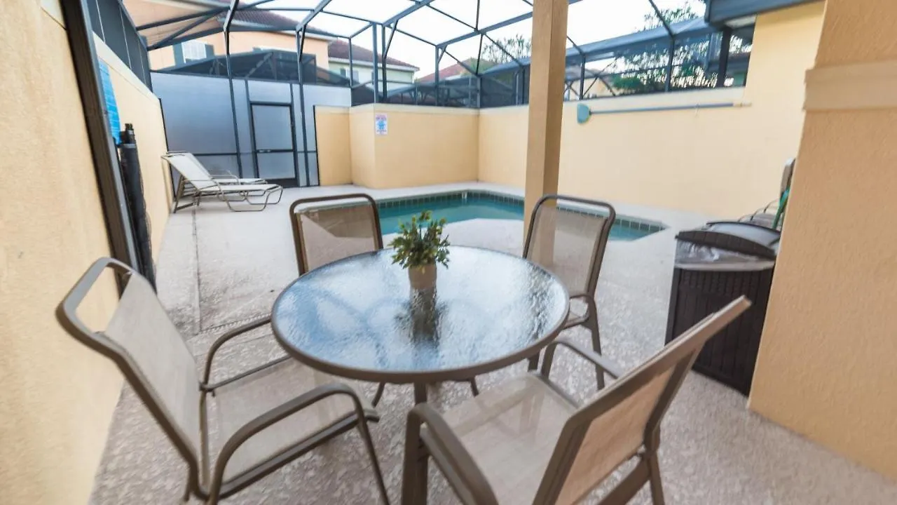 Luxury 4 Bedroom Townhome On Paradise Palms Resort, Orlando Townhome 3272