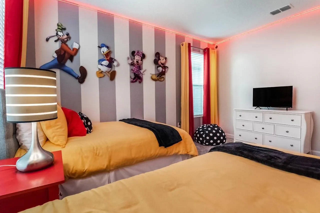 Wprivate Pool &themed Rooms, Near Kissimmee